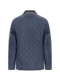 Barbour quilted corduroy-collar jacket